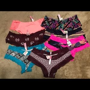 7 pairs of cheeky underwear